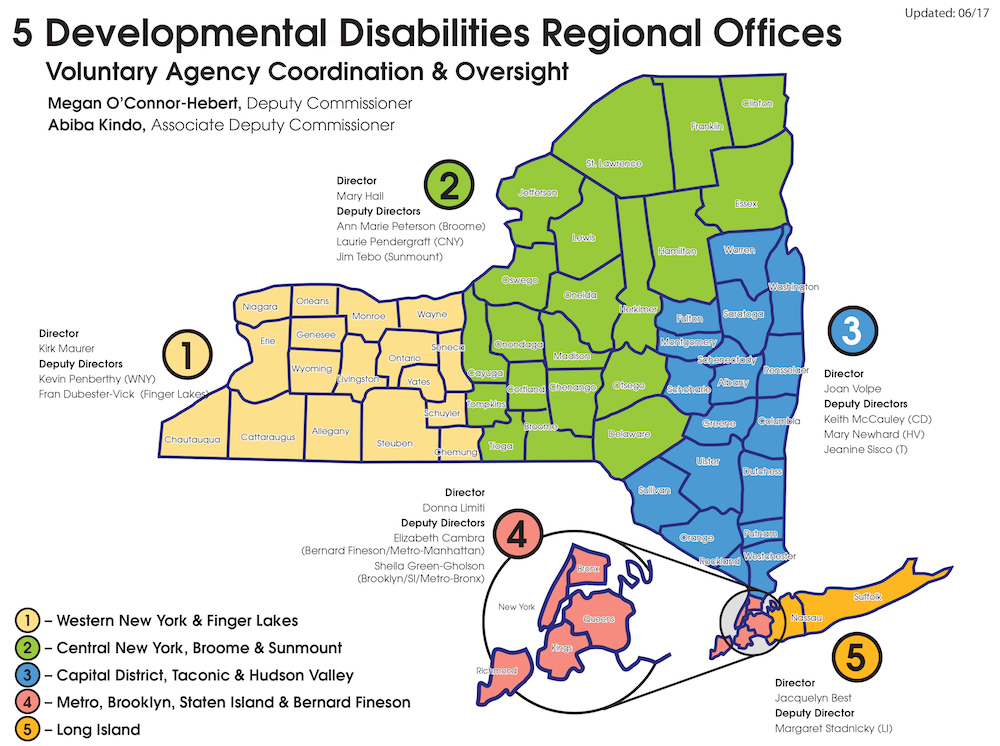 NYS Region1 Map